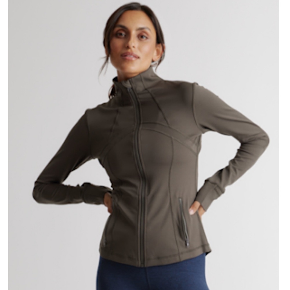 Quince Green Athletic Jacket